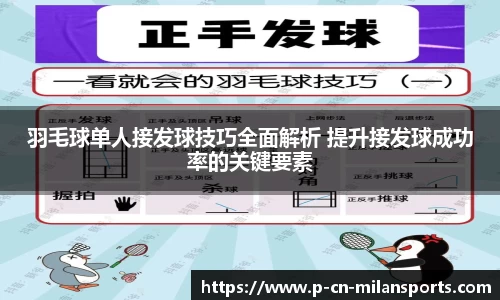 羽毛球单人接发球技巧全面解析 提升接发球成功率的关键要素